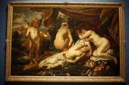 el sueño de Venus  Jacob Jordaen Carlos Amberes