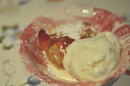 Tapita, ensalada, plato principal y postre en 30 minutos