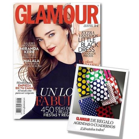 Agenda de la revista Glamour de 2015 por fuera y por dentro