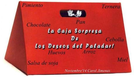 Ternera a la miel con patatas en dados