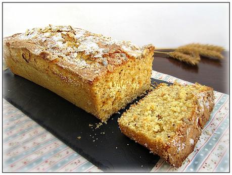 BIZCOCHO DE CALABAZA Y SEMILLAS