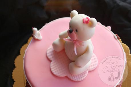 TARTA FONDANT PARA EL BAUTIZO DE NEREA