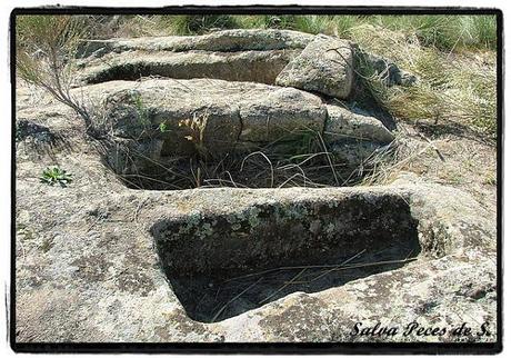 Las Sepulturas del Moro desde Sonseca