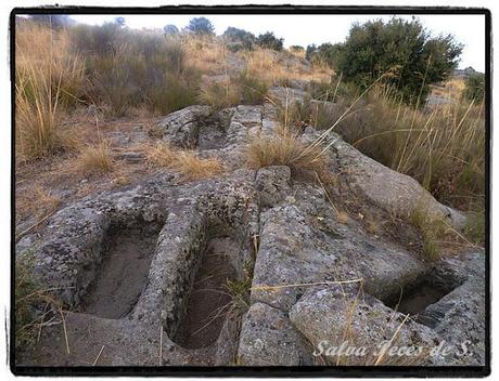 Las Sepulturas del Moro desde Sonseca