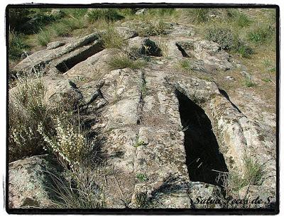 Las Sepulturas del Moro desde Sonseca