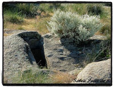 Las Sepulturas del Moro desde Sonseca