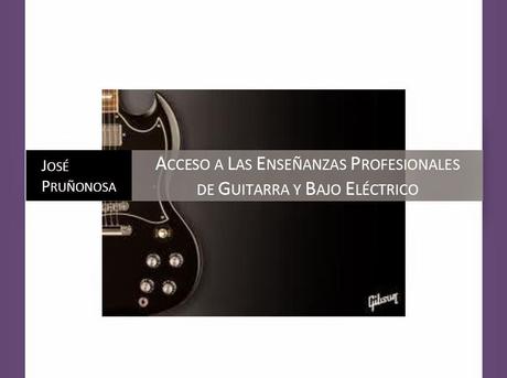 Taller de preparación de las Pruebas de Acceso a las Enseñanzas Profesionales de Guitarra y Bajo eléctrico