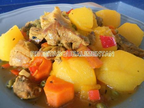 CERDO ESTOFADO EN OLLA RÁPIDA