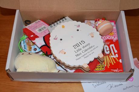 Kawaii box november 2014!!! Kawaii box november 2014!!!
