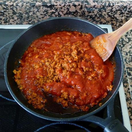 pasta, o más bien la salsa