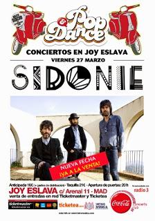 Sidonie agotan entradas y anuncian segundo concierto en Madrid