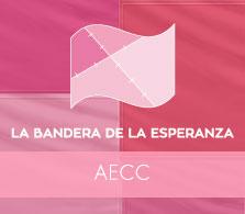 Ausonia y AECC crea una bandera para potenciar la esperanza contra el cáncer de mama.