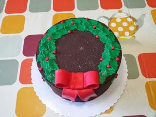 Tarta navideña solidaria