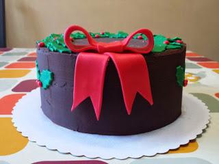 Tarta navideña solidaria