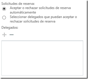 buzón para reserva de salas en Exchange 2013