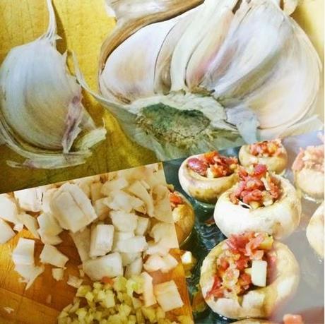 RECETAS. Champiñones rellenos