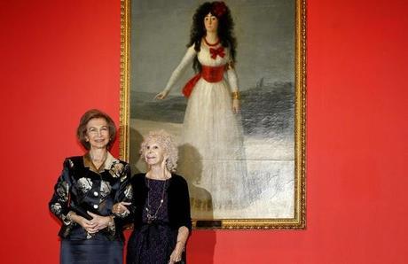 La Duquesa de Alba ignorada por la Casa Real Española La Duquesa de Alba ignorada por la Casa Real Española