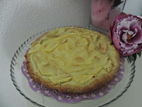 TARTA DE MANZANA Y CREMA...