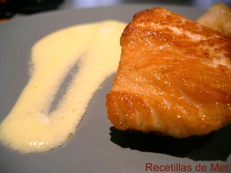 salmon. Recetillas de Mer