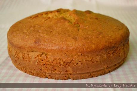 Bizcocho de calabaza y semillas de lino