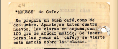 Mousse de café y crocante de galleta y nueces Reto Tía Alía