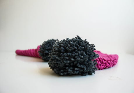 bufanda paranoia pompones