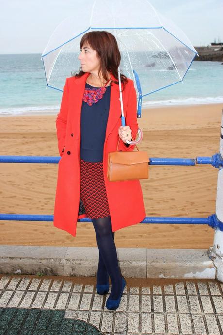 MIS LOOKS - AZUL Y ROJO