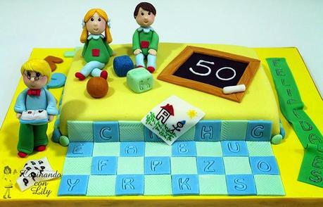 Tarta Para Una Profesora Y Mi Primera Alumna