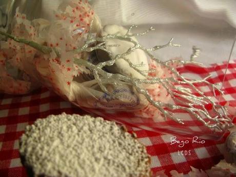 Polvorones de chocolate