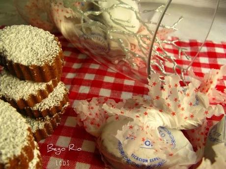 Polvorones de chocolate