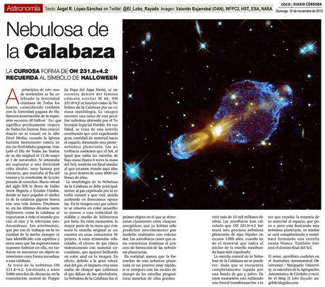 Zoco de Astronomía: Nebulosa de la Calabaza