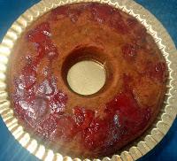 Tarta de chocolate con arándanos, sin leche ni huevos