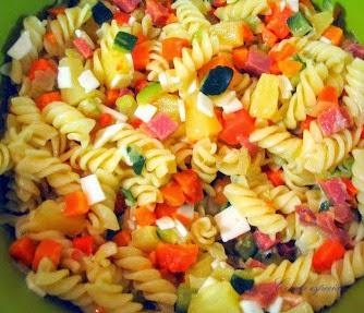 Ensalada de pasta light