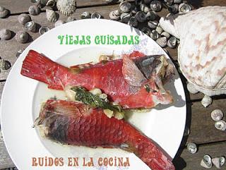 Listado de las recetas participantes en el concurso