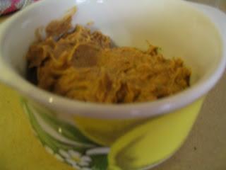 Guiso de jamoncitos de pollo con verduras y gofio