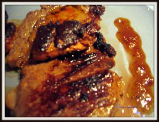 Solomillo de ternera con foie fresco