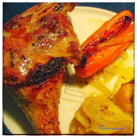 Muslos de pato al horno