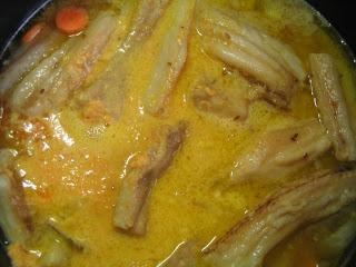 Tollos en salsa a mi manera