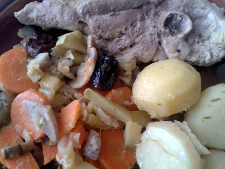 Chuletas de pavo con cerveza