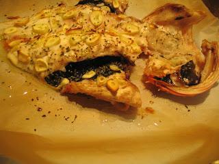 Pescado a la espalda en papillot y premio