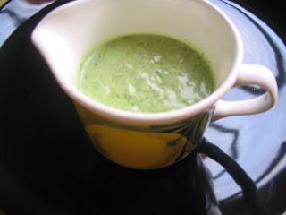 Salsas con yogur de soja