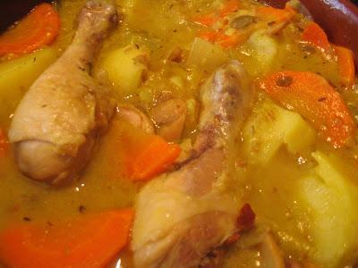 Pollo en salsa