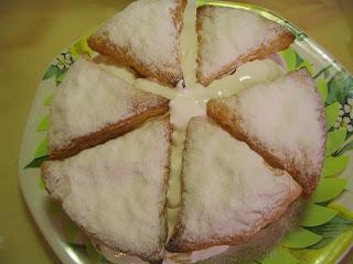 Tarta de piña y merengue suizo para Tito