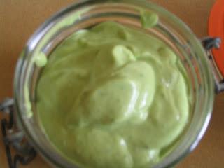 Mahonesa de ajo y perejil con soja