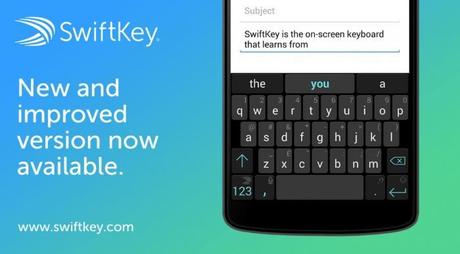 SwiftKey aplicación para teclado