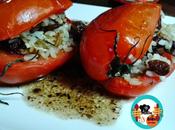 Tomates asados rellenos
