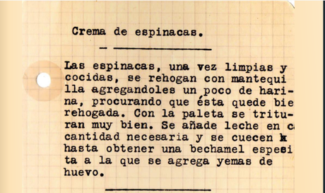 CREMA DE ESPINACAS