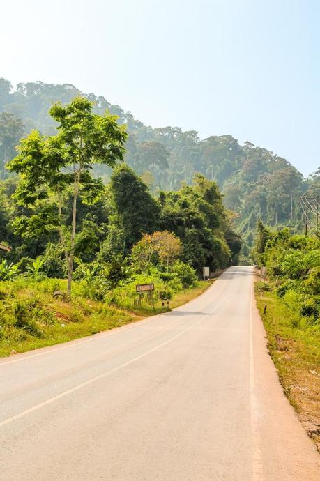 Llegando a zonas verdes de nuevo, Thakhek Loop