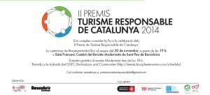 Premios turismo responsable