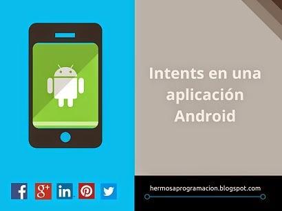 Intents en una aplicación Android Intents en una aplicación Android